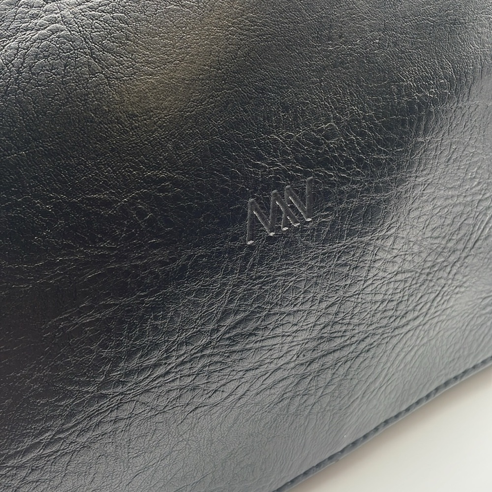 Matt & Nat - Crossbody Shoulder Faux Leather Purse - Black - Picture 10 of 16